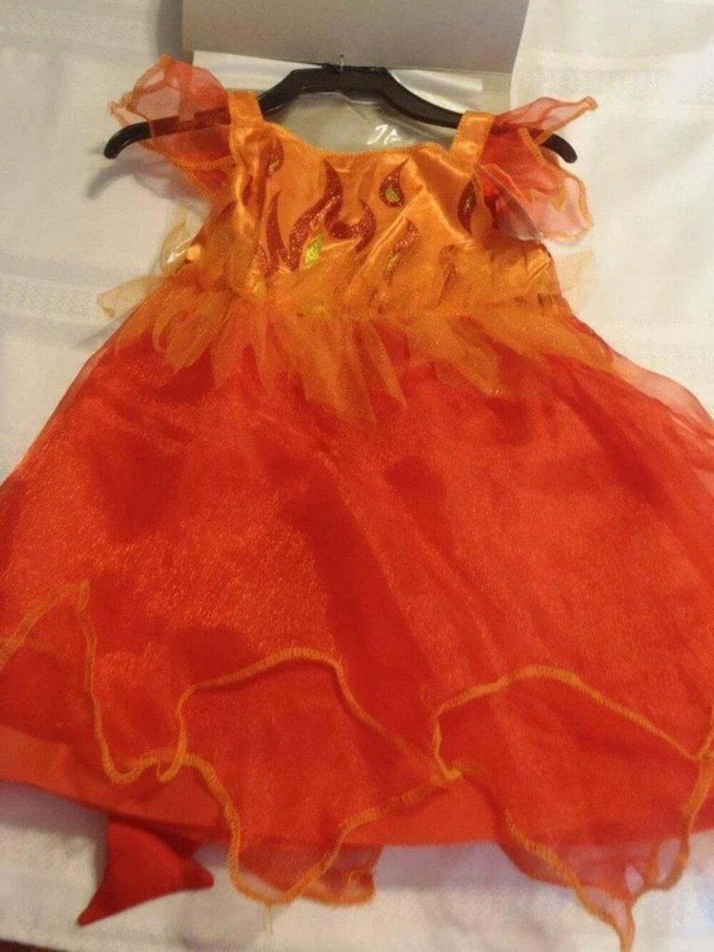 Tiny Delights 2T Devil Halloween Costume Dress Headband NWT